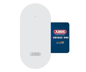 ABUS Bridge One WLAN - Gateway Smart Home per Dispositivi ABUS One | Controllo remoto via app, gestione accessi, registro eventi, integrazione Smart Home e comandi vocali
