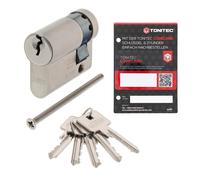 ABUS C83 semicilindrico 10/30 vs con 5 chiavi + code card naso regolabile