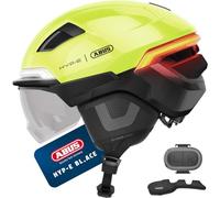 Casco Ciclismo Urban Abus HYP-E BL.ACE Signal Yellow Taglia:L