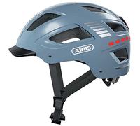 ABUS Casco da bici con luce - Hyban 2.0 LED - luce anteriore e posteriore e robusta calotta rigida - per uomini e donne