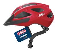 ABUS Casco da bici da strada Macator - casco da bici sportivo per principianti - anche per portatori di codino - per uomo e donna