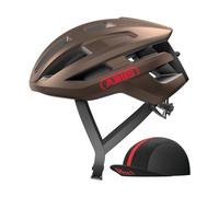 Abus Powerdome ACE - casco bici da corsa M Brown unisex
