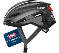 Casco abus sport stormchaser titan nero rosso