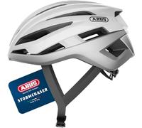 Casco abus sport stormchaser polar white