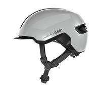 ABUS Urban Helmet HUD-Y - con luce posteriore a LED magnetica e ricaricabile e chiusura magnetica - Casco da bici cool per l'uso quotidiano - per uomini e donne