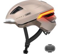ABUS Casco da bicicletta HYP-E - Casco con luce anteriore, luce posteriore e luce lampeggiante - adatto anche per la biciclettaEquitazione su e-bike e S-Pedelec - per adolescenti e adulti - taglia M,