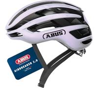 ABUS Casco da ciclismo AirBreaker 2.0 - casco da ciclismo leggero con ventilazione, aerodinamica, sicurezza e comfort per il ciclismo professionistico - per donne e uomini - taglia S, viola
