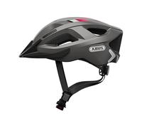 ABUS Casco da città Aduro 2.0 - casco da bici integrale con luce - design sportivo per il traffico cittadino - per uomo e donna