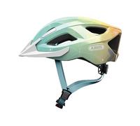 ABUS Casco da città Aduro 2.0 - casco da bici integrale con luce - design sportivo per il traffico cittadino - per uomo e donna