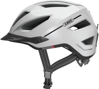 ABUS Casco da città Pedelec 2.0 - Casco da bicicletta con luce posteriore e cappuccio antipioggia - Per il traffico urbano - Per donne e uomini