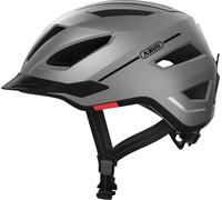ABUS casco da città Pedelec 2.0 - casco da bicicletta con luce posteriore e parapioggia - per il traffico cittadino - per uomini e donne