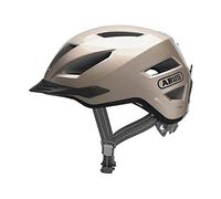 ABUS Casco da città Pedelec 2.0 - Casco da bicicletta con luce posteriore e cappuccio antipioggia - Per il traffico urbano - Per donne e uomini