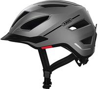 ABUS casco da città Pedelec 2.0 - casco da bicicletta con luce posteriore e parapioggia - per il traffico cittadino - per uomini e donne