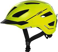 ABUS casco da città Pedelec 2.0 - casco da bicicletta con luce posteriore e parapioggia - per il traffico cittadino - per uomini e donne