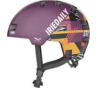 Casco Ciclismo Urban Abus Skurb ACE Iriedaily Plum Taglia:S