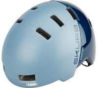 ABUS casco da città Skurb ACE - Elegante bici per uso quotidiano, skating, BMX o lonGBoard blu chiaro/blu scuro, taglia L