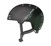 ABUS casco da città Skurb ACE - Elegante bici per uso quotidiano, skating, BMX o lonGBoard Verde (Moss Green), taglia L