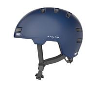 ABUS Casco da città Skurb - Casco da bici robusto per l'uso quotidiano, il pattinaggio, la BMX o il longboarding