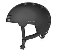 ABUS Casco da città Skurb - Casco da bici robusto per l'uso quotidiano, il pattinaggio, la BMX o il longboarding