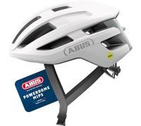 ABUS PowerDome MIPS casco da bicicletta in pile bianco (51-55 cm (S))