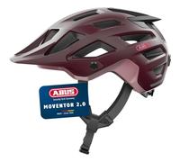 ABUS Casco MTB Moventor 2.0 – casco all-mountain confortevole per uomo e donna – Wildberry L
