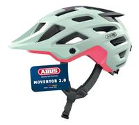 ABUS Casco MTB Moventor 2.0 – All-mountain confortevole unisex – Iced Mint Taglia L