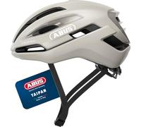 ABUS Casco gravel Taipan - Casco da bicicletta per gravel bike - leggero, versatile e ben ventilato - con portaocchiali - per adolescenti, donne e uomini - taglia L, beige