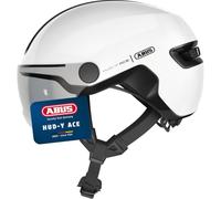 Abus hud y ace helmet shiny white white