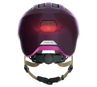 ABUS casco per bambini Smiley 3.0 ACE LED - casco da bici con luce - vestibilità profonda e spazio per il codino - per bambine e bambini