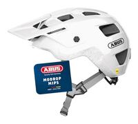 ABUS Casco MTB MoDrop MIPS, Bianco, L