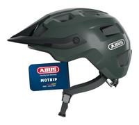 ABUS Casco MTB MoTrip - robusto casco da bici con visiera regolabile in altezza per mountain biker - vestibilità personalizzata - unisex