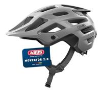 Casco Ciclismo MTB Abus Moventor 2.0 Ti Silver Taglia:L