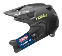 ABUS Casco MTB YouDrop FF - casco integrale per bambini e ragazzi - per principianti in mountain bike - con mentoniera rimovibile