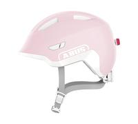 Abus, Casco per Bambini ABUS Smiley 3.0 ACE LED Casco da Ciclista per Bambini Piccoli con Vestibilità Avvolgente e Spazio per una Treccia, per Ragazze e Ragazzi.