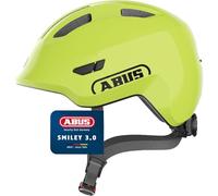 ABUS Casco per bambini Smiley 3.0 - casco da bici con calzata bassa, design a misura di bambino e spazio per il codino - per ragazze e ragazzi