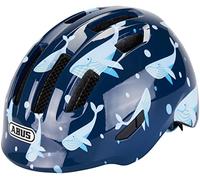 ABUS Casco per bambini Smiley 3.0 - casco da bici con calzata bassa, design a misura di bambino e spazio per il codino - per ragazze e ragazzi
