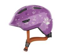 ABUS Casco per bambini Smiley 3.0 - casco da bici con calzata bassa, design a misura di bambino e spazio per il codino - per ragazze e ragazzi