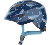 ABUS Casco per bambini Smiley 3.0 - casco da bici con calzata bassa, design a misura di bambino e spazio per il codino - per ragazze e ragazzi