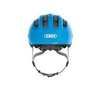 ABUS Casco Smiley 3.0 per bambini - casco da bici con calzata bassa, design a misura di bambino e spazio il codino bambine blu (blu lucido), taglia S