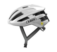 Abus, Casco per bici da corsa ABUS PowerDome MIPS, casco da bici leggero con sistema di ventilazione avanzato e protezione contro gli impatti, Made in Italy, per uomo e donna, bianco, taglia L
