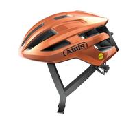 Abus, Casco per bici da corsa ABUS PowerDome MIPS, casco da bici leggero con sistema di ventilazione avanzato e protezione contro gli impatti, Made in Italy, per uomo e donna, Arancione, taglia M