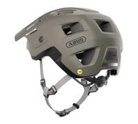 ABUS MoDrop MIPS, casco da bicicletta robusto con protezione dagli impatti per mountain bike, vestibilità personalizzata, unisex, grigio, S