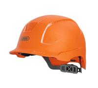 ABUS Casco protettivo industriale Scator-E - casco elettrico isolato secondo EN 397 e EN 50365 - adatto anche per lavori su impianti a bassa tensione - compatibile con accessori - arancione