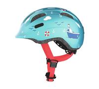 ABUS Smiley 2.0 Casco per bambini - Casco per bicicletta - Per ragazze e raga, Turchese, Taglia M