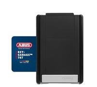 ABUS Cassetta Portachiavi KeyGarage 767 con Codice - Nero-Argento | Alloggiamento in metallo robusto, codice da 1-10 cifre, spazio per 20 chiavi o 17 carte, 84x120x47 mm