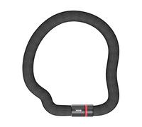 Abus, Catena ABUS Goose Lock, antifurto per bici in acciaio temprato, pieghevole e a memoria di forma, spesso 6 mm, lungo 85 cm, con chiave, livello di sicurezza ABUS 7, nero