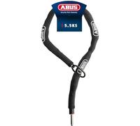 ABUS Catena da inserire nel telaio ADAPTOR CHAIN Classic 5.5KS - Catena in acciaio spessa 5,5 mm con anello ovale - Lucchetto per biciclette - compatibile con Alarmbox 2.0 - Lunghezza 85 cm, nero