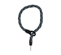 ABUS catena per lucchetto da telaio IvyTex Adaptor Chain 6KS - Lucchetto bicicletta con copertura repellente allo sporco e all'umidità robusta 6 mm grigio