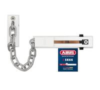 ABUS Catena per Porta SK66 - Sicurezza, Blocco Bambini, Bianco
