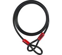 ABUS Cavo ad anello Cobra 5/75 - cavo in acciaio rivestito plastica sicurezza per accessori di biciclette e moto lunghezza 75 cm, spessore 5 mm